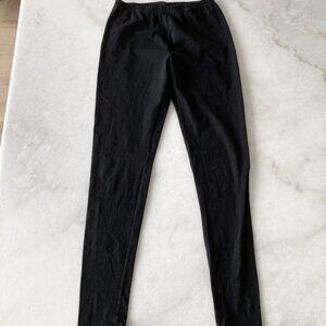 Roots black leggings / tights / pants, 25"